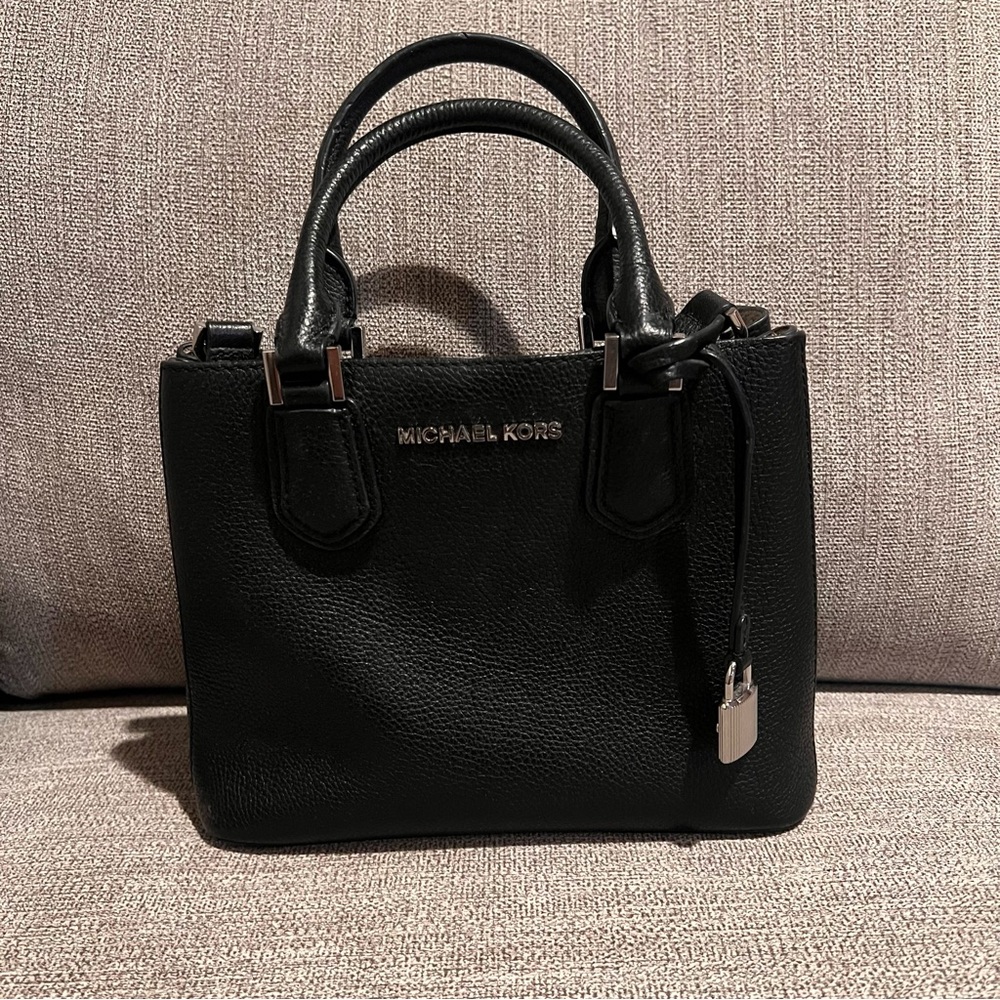 Michael Kors Black Small Leather Handbag